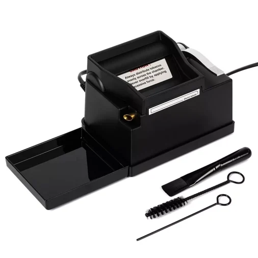 Máquina De Fazer Tubos De Cigarro Elétrico Powermatic 2 Plus Com 10.000 Tubos (superdesconto)