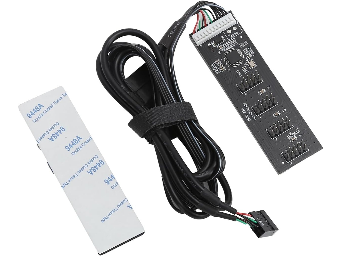 Hub Usb 2.0, Placa De Expansão Com 4 Portas E Interface 9 Pinos,