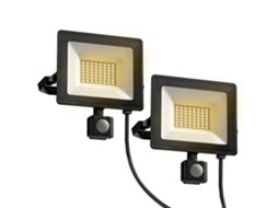 Lâmpada De Trabalho 50w, Ajustável, 3 Modes, Alumínio, Uso Flexível, Preto Kd