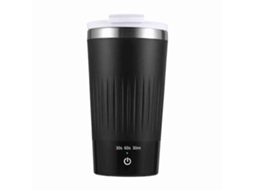 Caneca Auto Misturante Magnética Inox 400ml Usb 3 Modos Café Leite Suco S/MARCA
