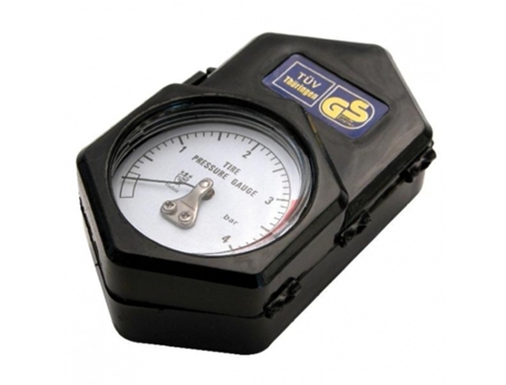 Tyre Pressure Gauge Professional Analogue Black/Silver CARPOINT
