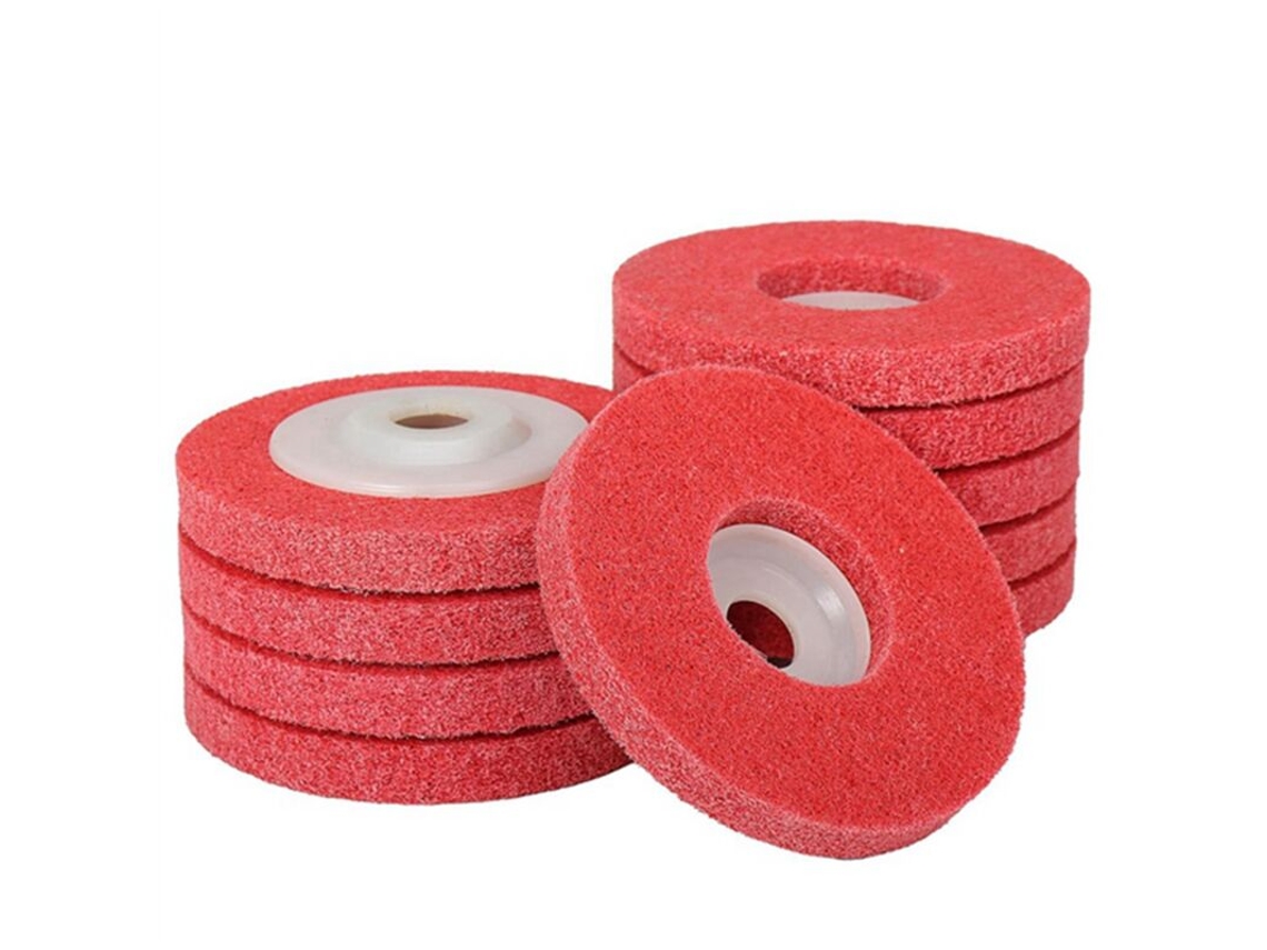 Disco De Desbaste Para Esmerilhadeira, 10 Peças, 4 Polegadas, 8 Polegadas, 5/8, Nylon