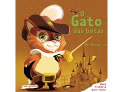 Livro O Gato das Botas de Dan Kerleroux (Português)