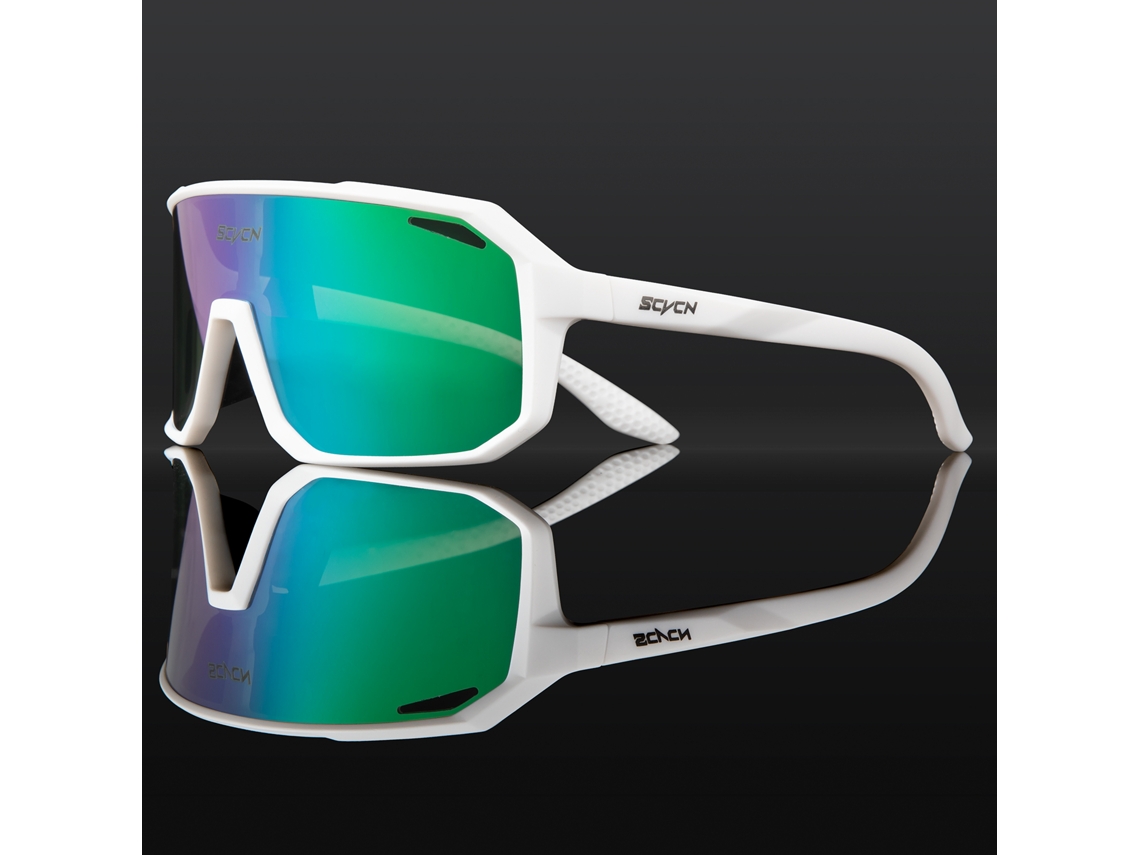 Óculos de Sol Unissex para Ciclismo com Lentes de Polímero Semitransparentes Resistentes a Impactos e Proteção UV400 MDUG (estilo C7)