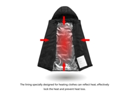 Chaqueta Eléctrica Quente Unissex Com Capuz Usb 3 Níveis De Aquecimento Leve Inverno Trekking Ski