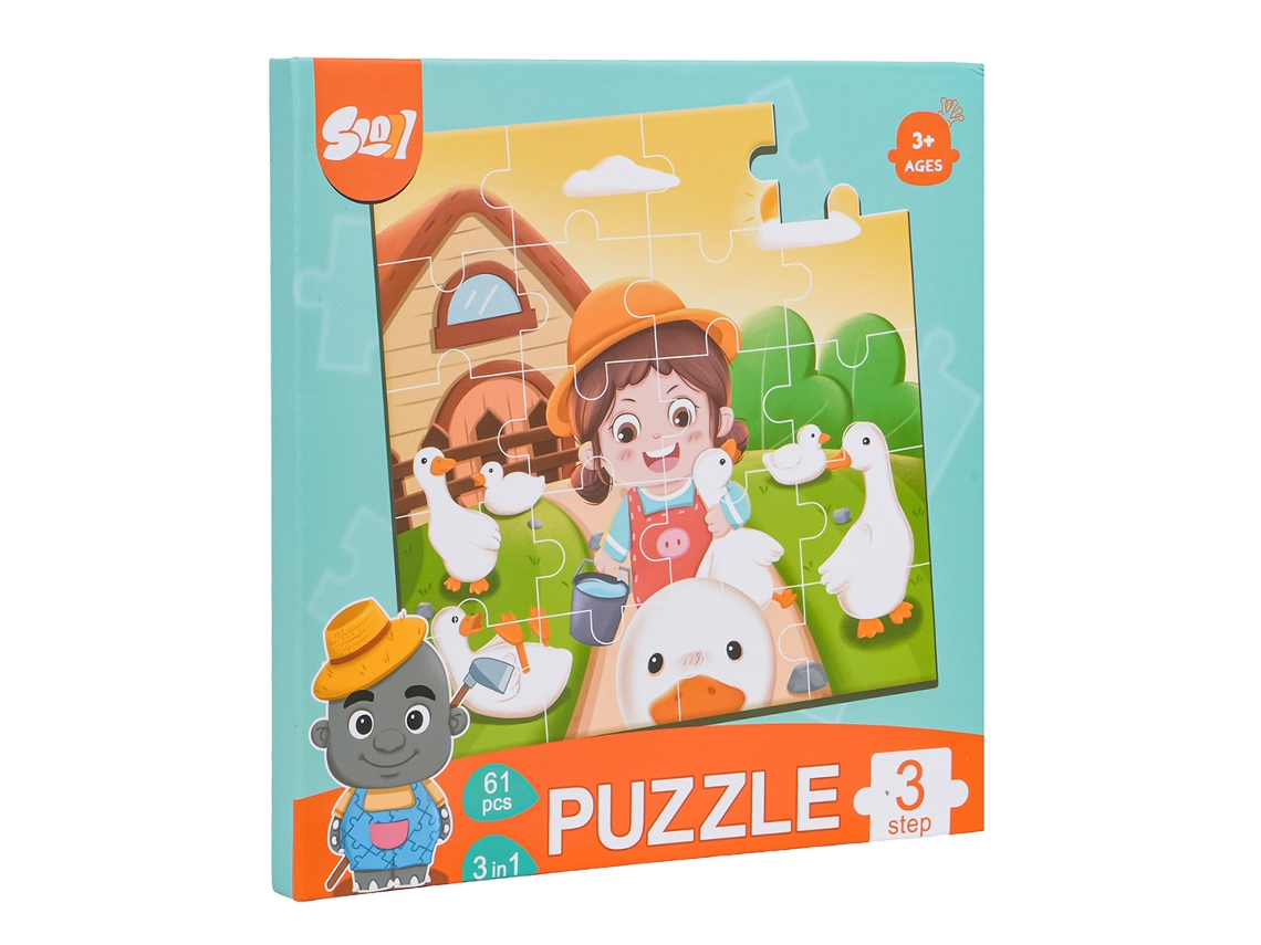 Quinta De Puzzles Magnéticos Livro B.active