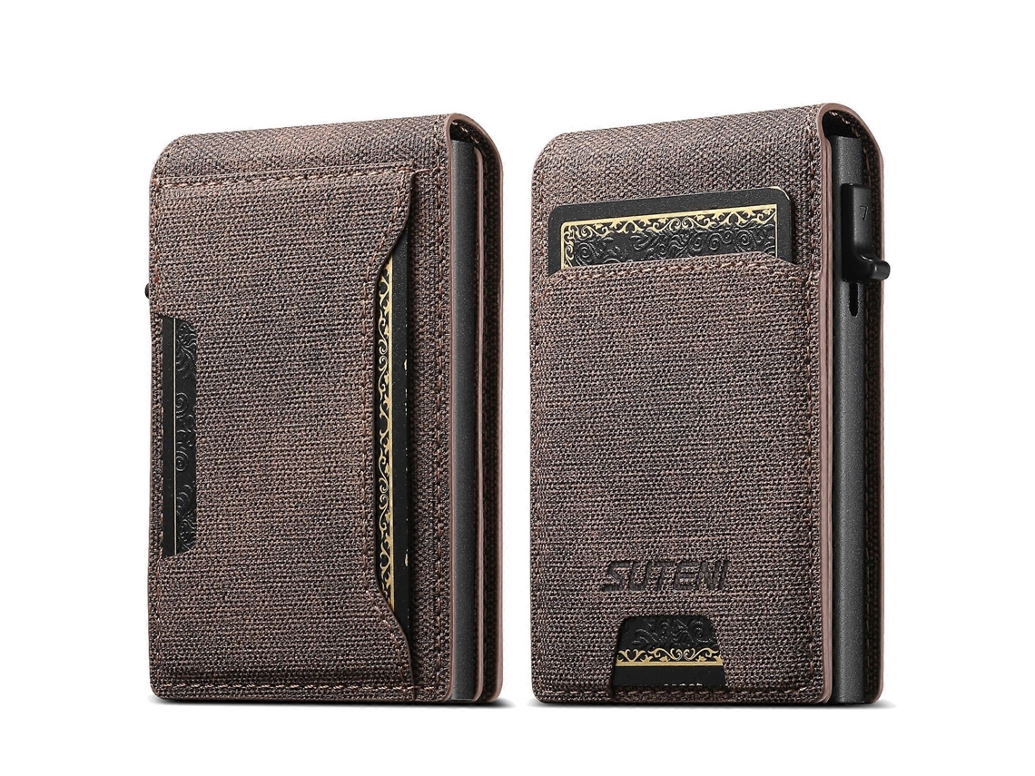 Suteni Denim Texture Key Pop Up Card Box