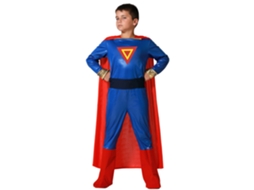 Fantasia Infantil - Atosa - Herói Kryptoniano - Multicolor - 5-6 Anos - Superman
