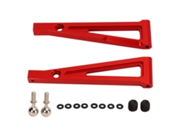 Mali kit de Braços de Suspensão Dianteira de Alumínio Leve para Carro Rc Arrma 1/8 Vermelho 2 Peças