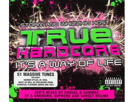Cd True Hardcore Its A Way Of Life Gtv