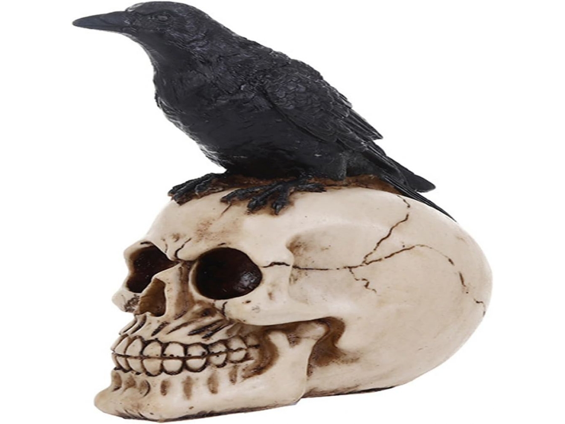 Estatueta De Resina Decorativa Para Espaços Temáticos, Decoração Gótica Bacana Para Home Office, Ampla Aplicação, Decoração Assustadora, Mini Estátua