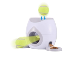 Máquina automática de lançamento de bolas Primerox para cães com brinquedos de treinamento