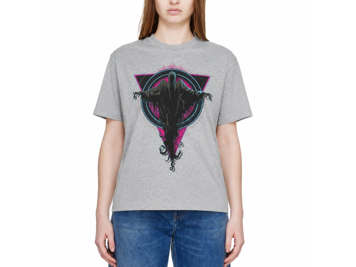 Rockinstone Harry Potter Dementor Modern Shape Sport Grey T-shirt Size:xl
