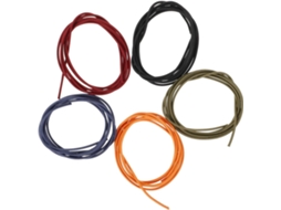 Elásticos de nylon Jojofuny para cadernos, 5 unidades, núcleos classificados, duráveis e elásticos para fixar álbuns de anotações.