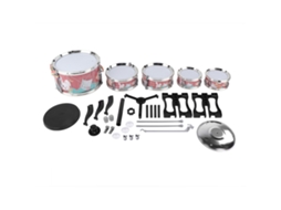 Bateria Infantil Instrumento Musical Educativo para Crianças +3 Anos