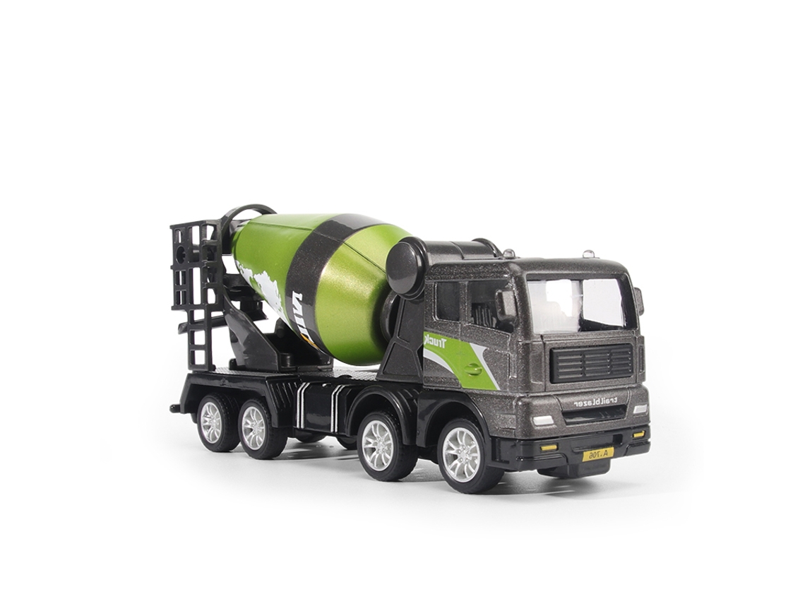 Miniaturas de Veículos de Construção em Escala 1/50, Brinquedos de Escavadeira e Carregadeira para Crianças. MDUG
