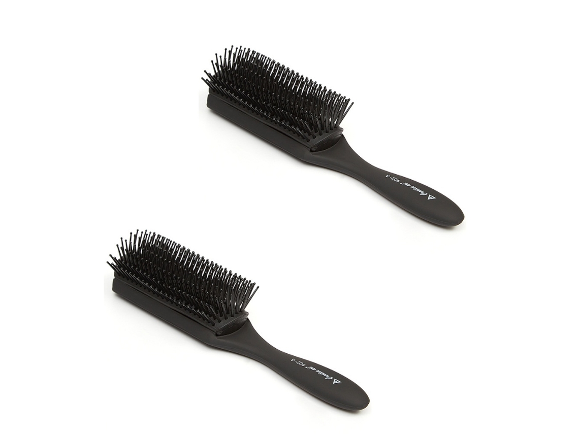Pente De Cabelo Elysve Com Cabo Ergonómico E Cerdas Macias Para Pentear, Desembaraçar E Modelar Cabelo