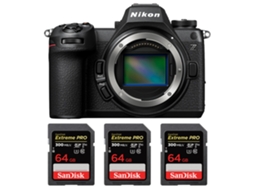 Z6 Iii + 3 Sandisk 64gb Uhs ii 300mb/s + Ebook “20 Dicas para Fotos Que Impressionam” NIKON