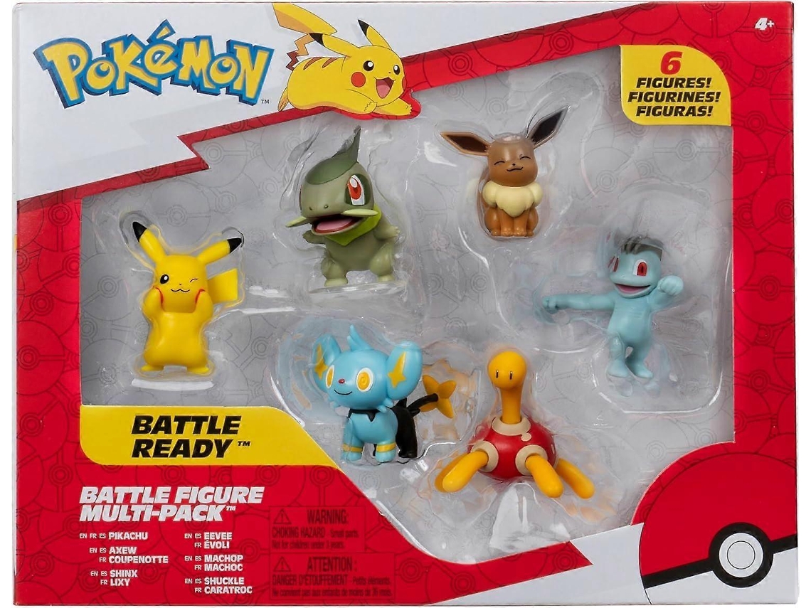 Conjunto De Figuras De Batalha Pokémon, 2 Polegadas, Diversão E Coleçãomulti