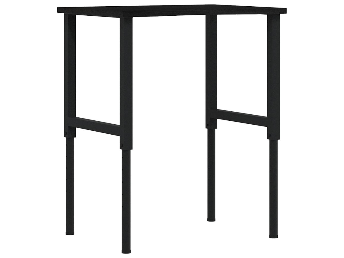Workbench, Workbenches Vidaxl Marrom Madeira De Carvalho (80 X 60 X (71.5-98) Cm)