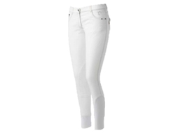 Calças Equitação Texas Jean Branco 42Equitheme