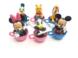 Figuras EASTVAPS Mickey Minnie Pluto (6 Peças)