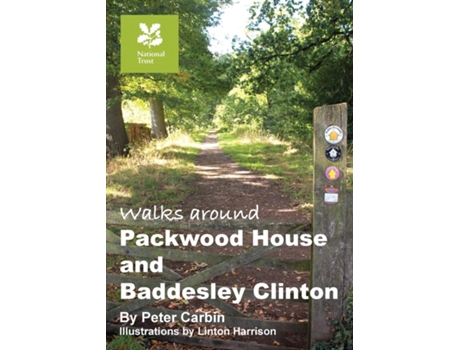 Livro Walks Around Packwood House and Baddesley Clinton de Peter Carbin (Inglês)