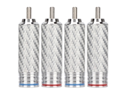 Conector Rca Carbono LAXISCREED Diy Acessório Áudio