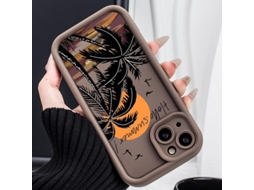 2 Capas Para Iphone 17 Pro 511351 Sunset Coconut Palms