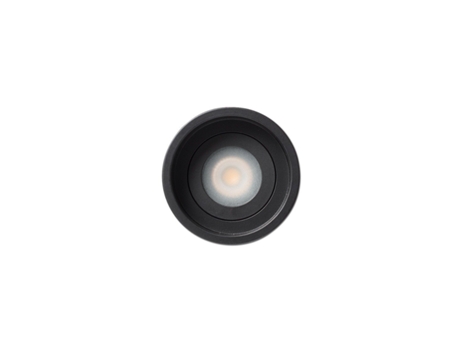 Acre Foco de Encastrar de Teto Fixo Preto Redondo Ip44 OLS ORIGINAL