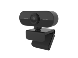 Webcam Hd 1080p Mini Para Computador Com Microfone, Lente Hd, Sensor Cmos, Cabo Usb 120 Cm