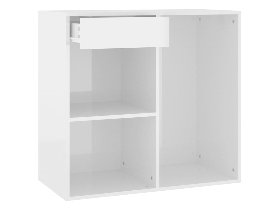 Cosmetic Cabinet, Cosmetic Cabinets Vidaxl Branco Madeira Processada (n/a)
