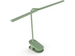 Luminária De Mesa Led Com Duas Cabeças, Recarregável Com Clipe, Controle De Intensidade Ajustável Por Toque Com Porta