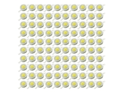 Rebe 100 Perlas Led Branco Natural 1w 4000k Chip de Luz de Alto Rendimiento com Material de Alumínio Branco Natural