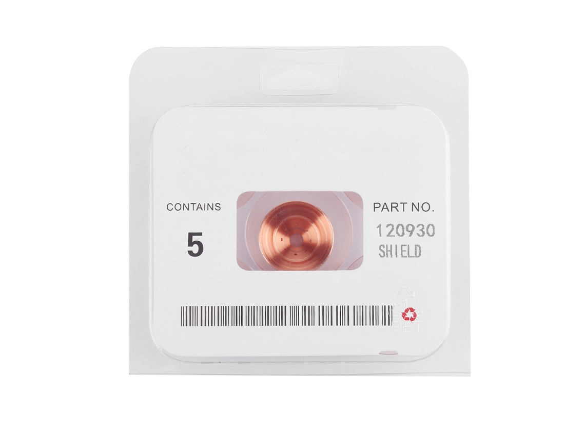 5 Peças Tampa Do Escudo De Mão De Plasma 120930 Compatível Com Soplete De Corte Plasma 1250