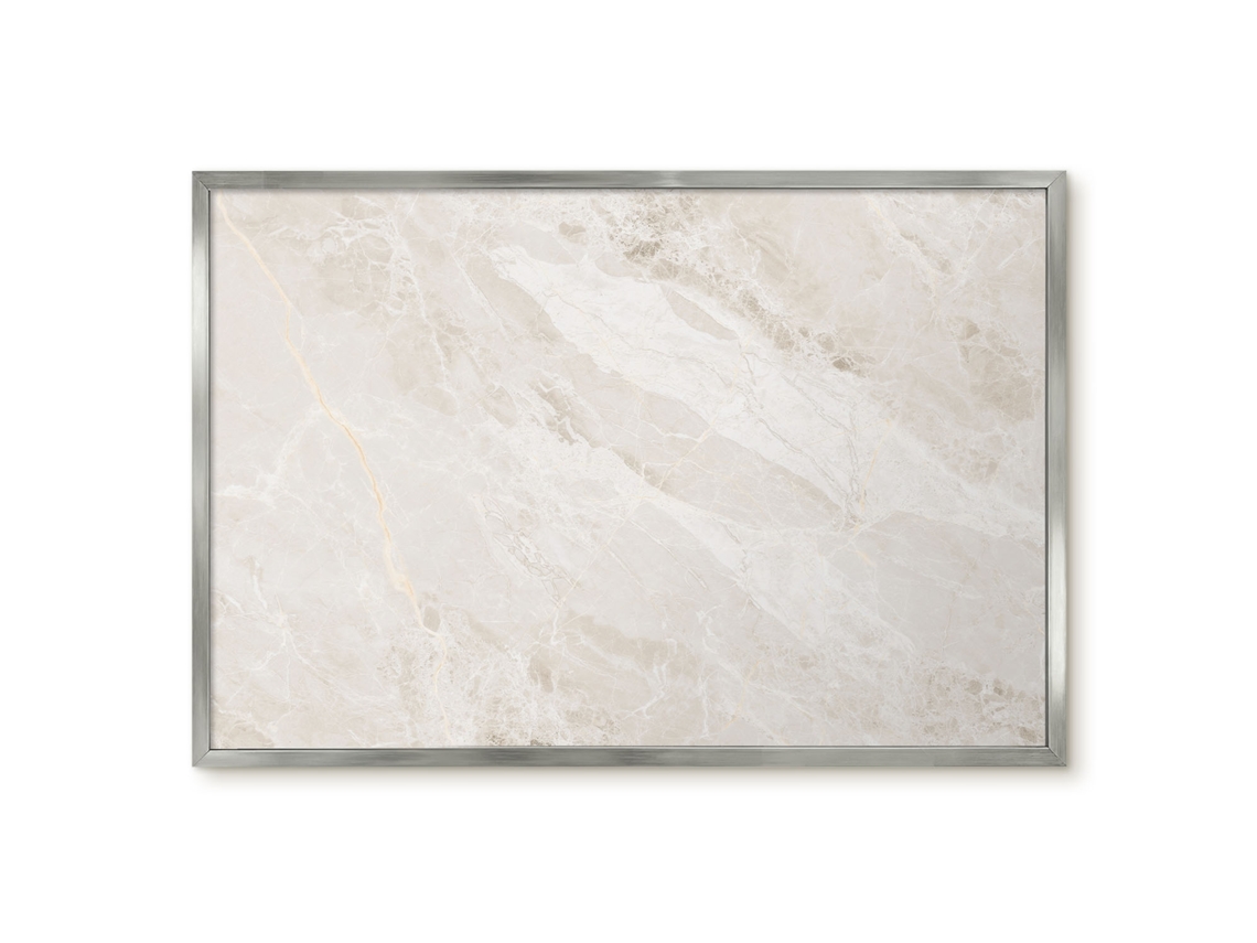 Magnetic Board Gray Marble For The Living Room Espelharte (60x40 Cm)