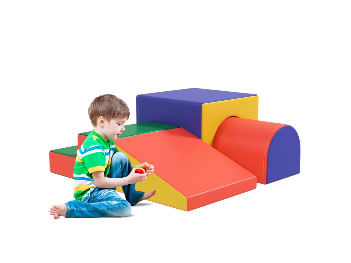 Módulo de Habilidades Motrices 4pcs (epe, Espuma, Multicolorido, para Bebés Pré escolares)