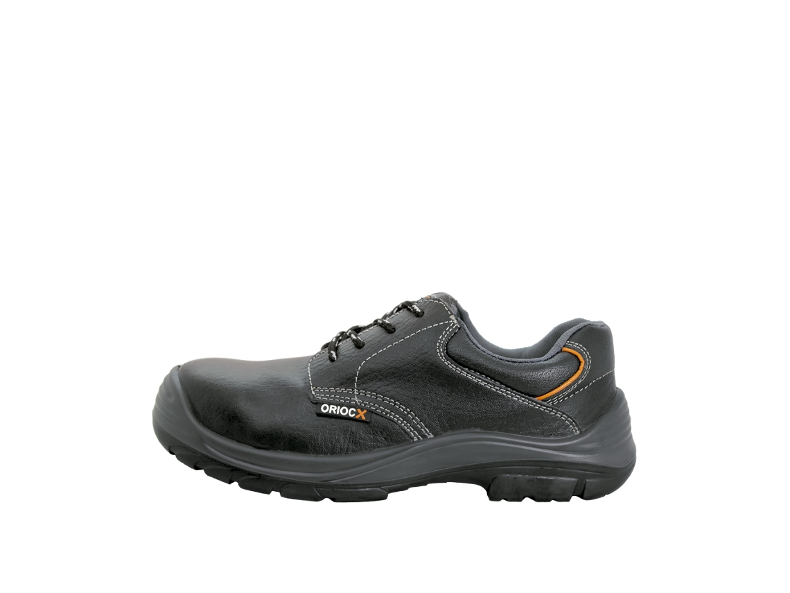Sapatos de Segurança ORIOCX Arenzana S3 (Negra -Couro de grão -39)