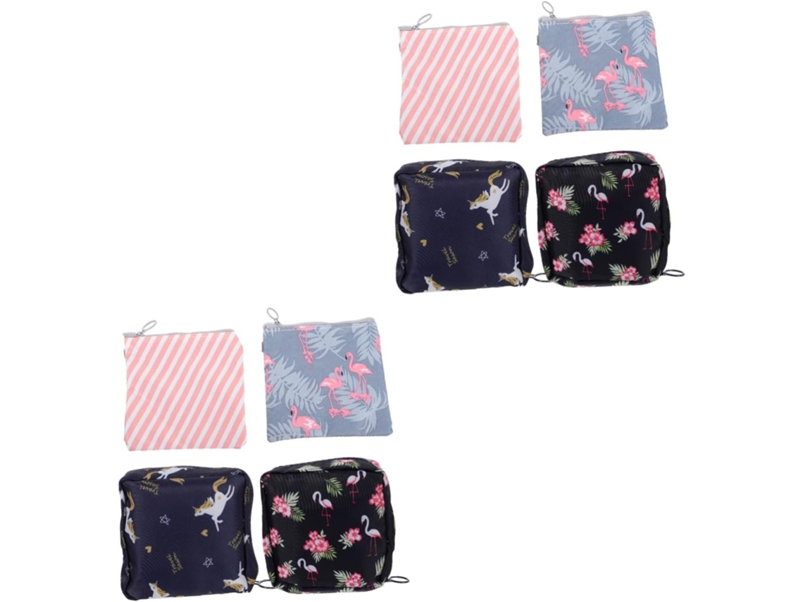 2 S De Armazenamento Para Absorventes Higiênicos E Estojo Portátil Para Acessórios De Viagem.
