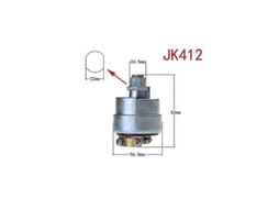 Chave De Ignicao Com Pré-aquecimento Para Veículos De Engenharia E Carros Com 2 Chaves Jk406c Jk412 Jk412