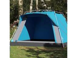 Tenda De Campismo Cabana Para 4 Pessoas Libertação Rápida Azul Wsd274960 Lovely Home