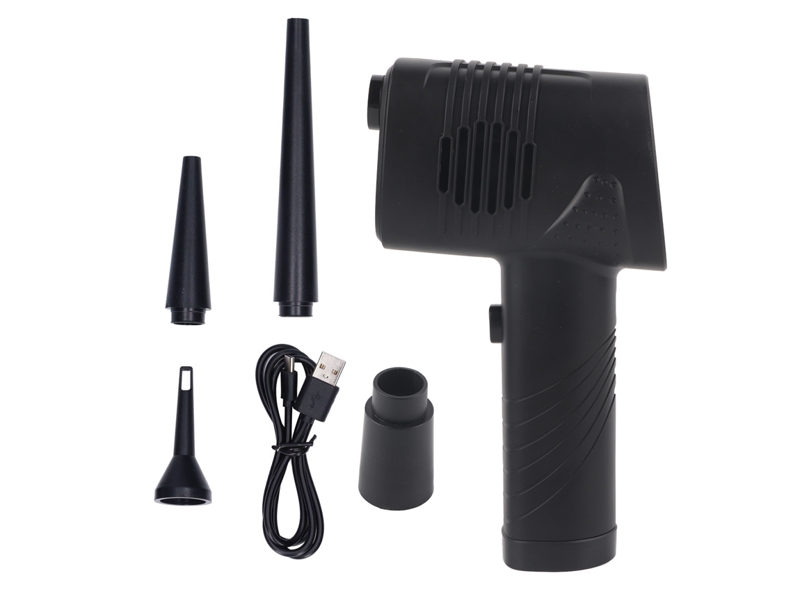 Soprador de Ar Sem Fio 40w 33000 Rpm, Bateria 6000mah para Limpeza de Computadores e Uso Múltiplo