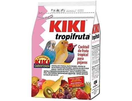 Alimentação para Pássaros KIKI Tropifruta (300g - Sabor: Frutas)