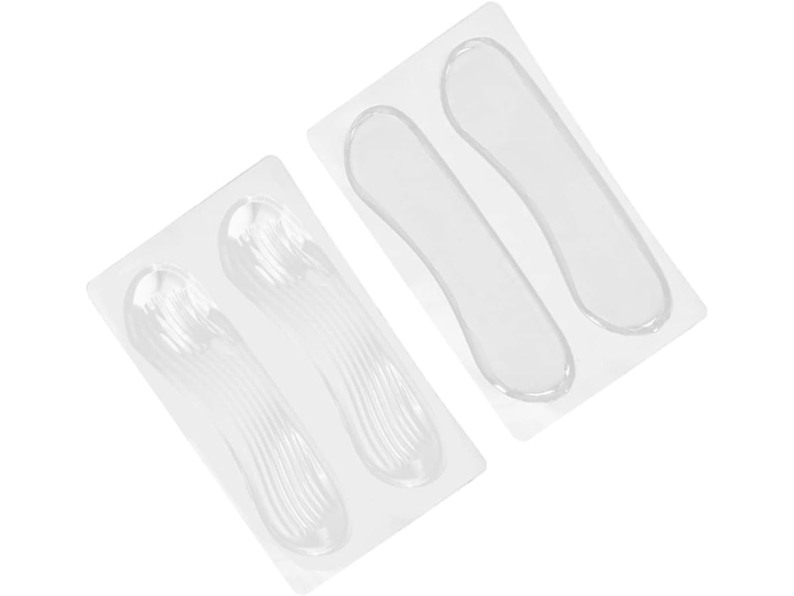 Protetores De Calcanhar Silicone E Palmilhas Gel, 6 Pares, Design Antidesgaste E Material Em Gel Para Aliviar A Pressão