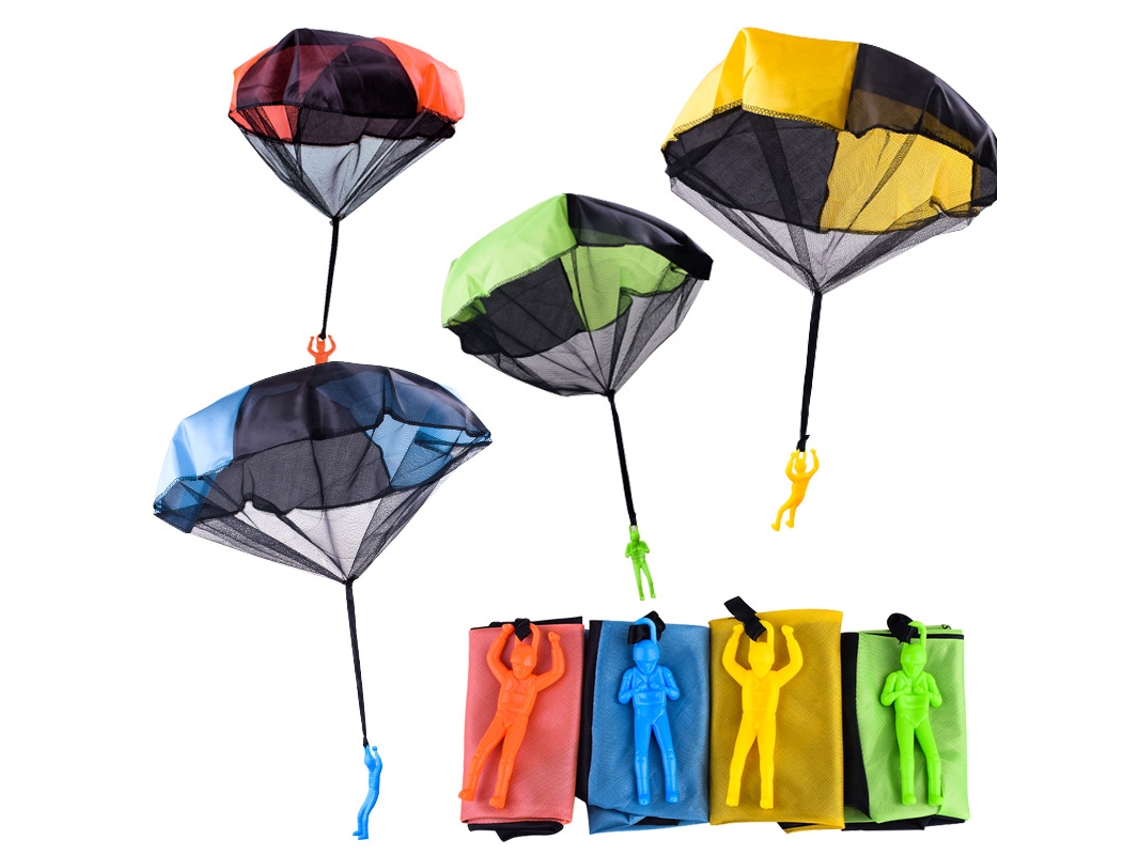 Conjunto De 4 Peças De Brinquedo De Paraquedas Para Crianças Ao Ar Livre SUNNY SPACES