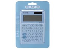 Calculadora Básica CASIO MS-20UC-LB Azul Claro (Outlet Caixa Aberta - 12 dígitos)