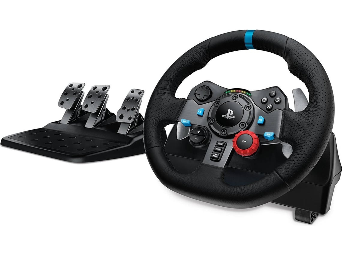 Volante + Pedais LOGITECH G29 Driving Forceracing (Multiplataforma - Preto)