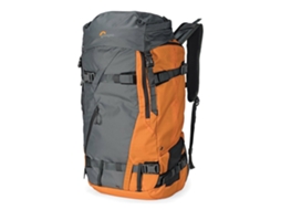 MOCHILA LOWEPRO POWDER BP 500 AW cinza/laranja