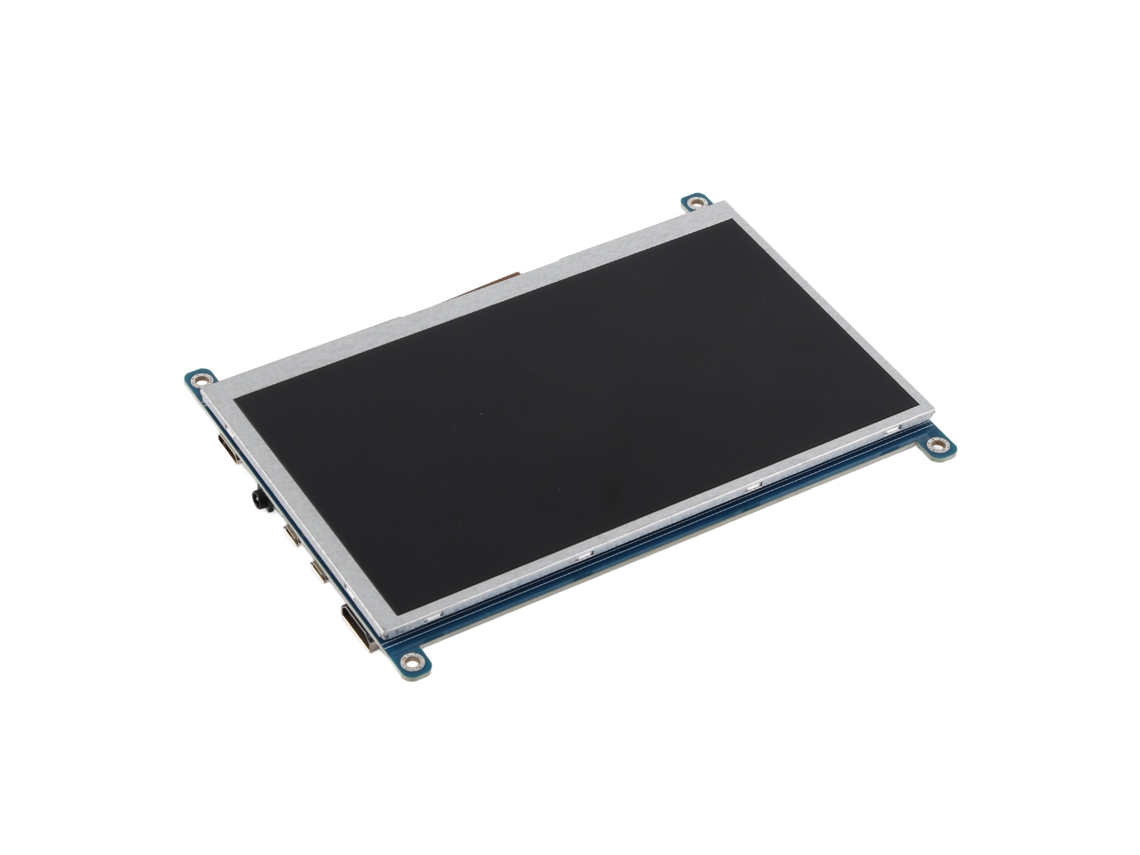 Laxiscreed Monitor Raspberry Pi 7" 1024x600 Ips Não Táctil Para Projetos | Ecrã De Alta Precisão