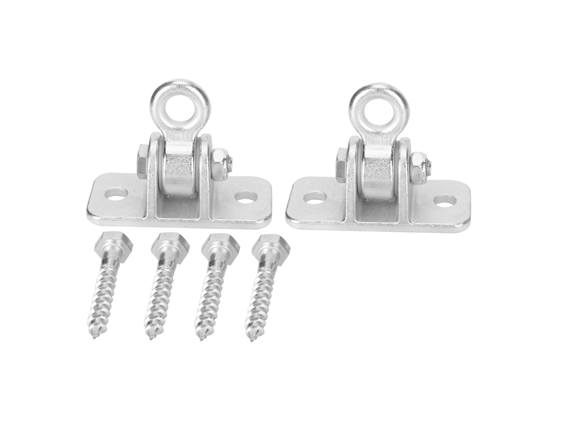 Kit de Suporte para Balanço com Gancho de Ferro, Carga Máxima 450kg, para Rede, Cadeira Suspensa e Acessórios | S/MARCA
